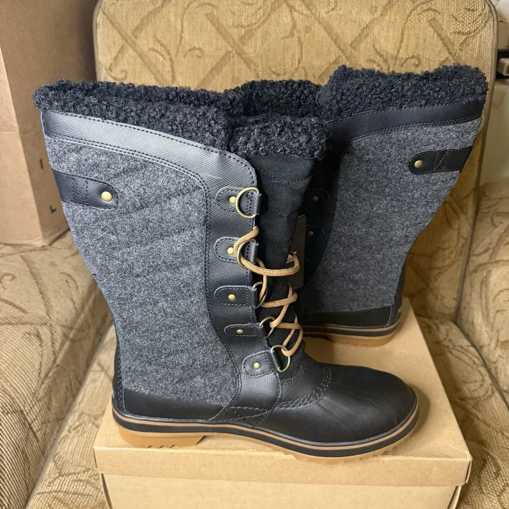 Sorel Women's Tofino II Waterproof Boots Black Gum 1959341010 Size 11